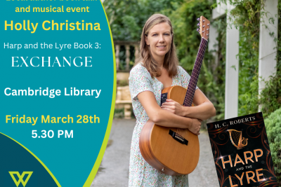 Harp and the Lyre Book Talk and Musical Event